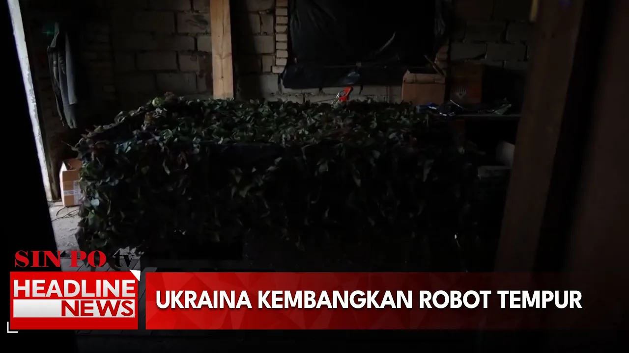 Ukraina Kembangkan Robot Tempur