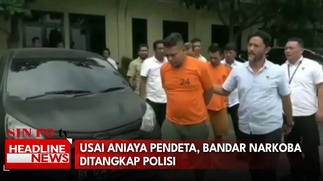 Usai Aniaya Pendeta, Bandar Narkoba Ditangkap Polisi