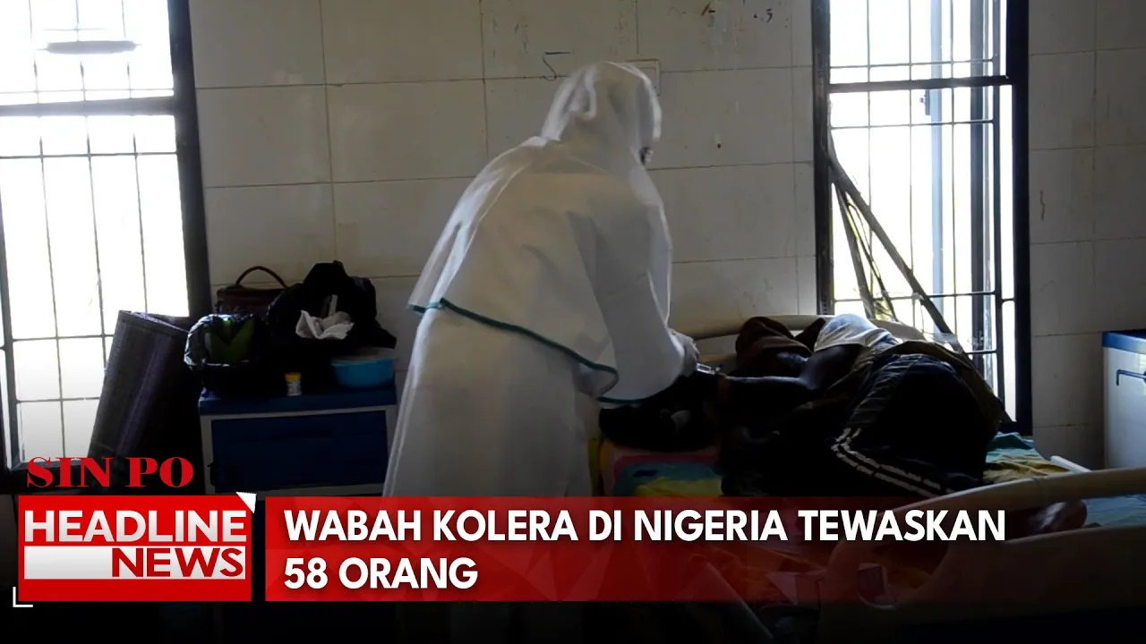 Wabah Kolera di Nigeria Tewaskan 58 Orang