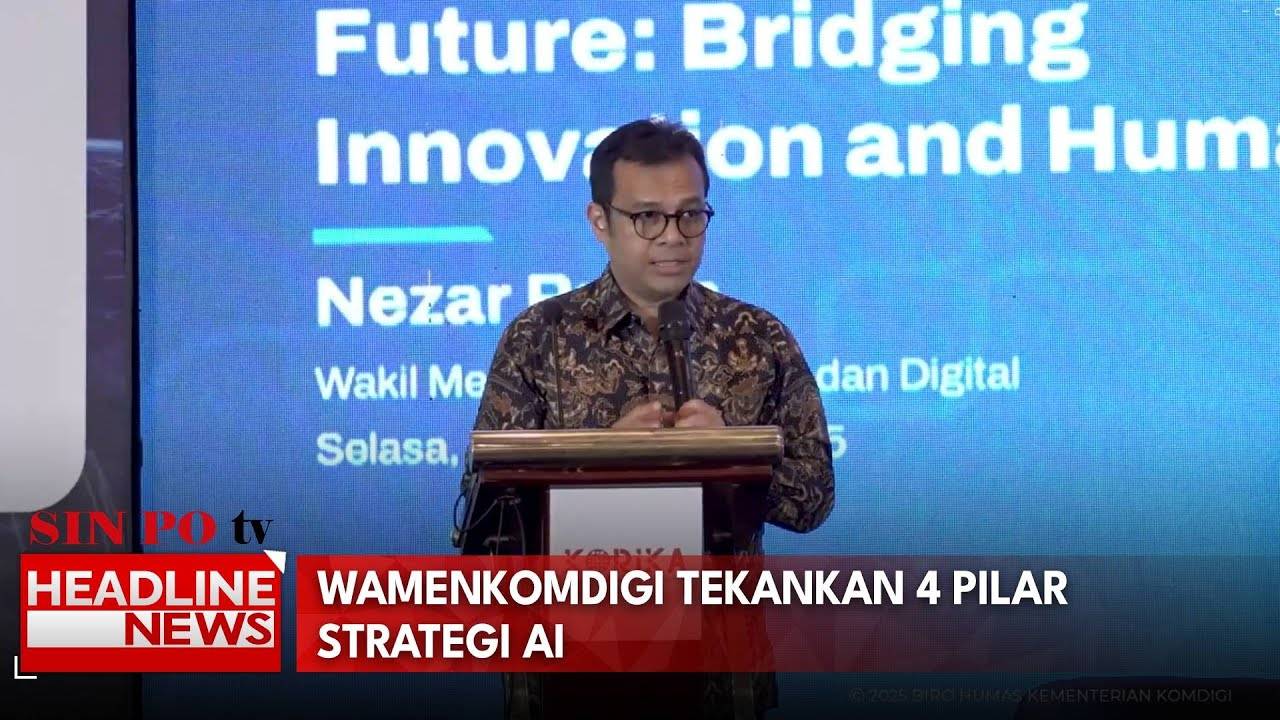 Wamenkomdigi Tekankan 4 Pilar Strategi AI