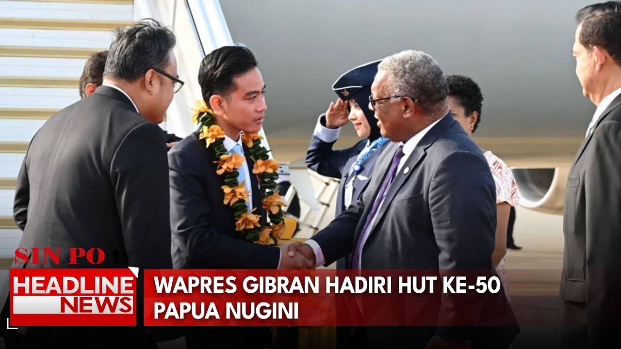 Wapres Gibran Hadiri HUT Ke-50 Papua Nugini