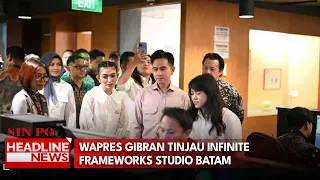 Wapres Gibran Tinjau Infinite Frameworks Studio Batam