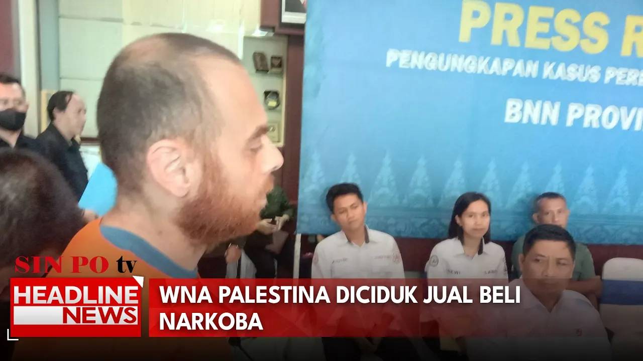 WNA Palestina Diciduk Jual Beli Narkoba