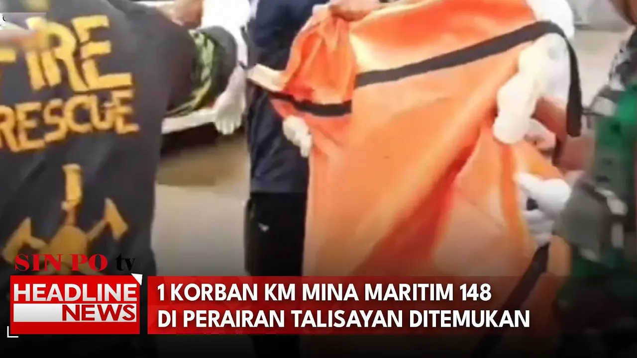 1 Korban KM Mina Maritim 148 di Perairan Talisayan Ditemukan