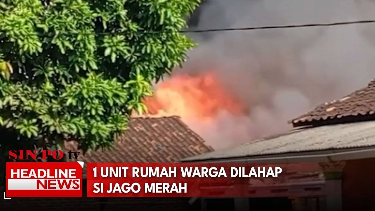 1 Rumah Warga Dilahap Si Jago Merah