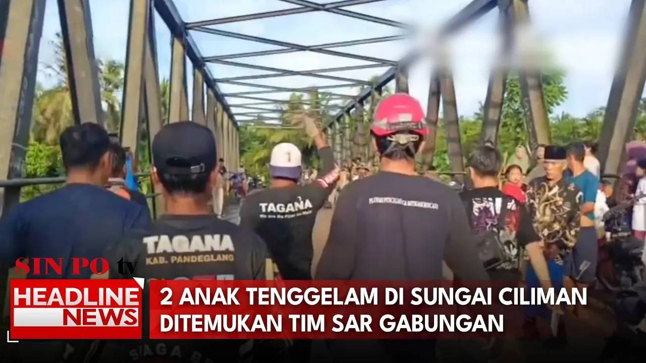 2 Anak Tenggelam di Sungai Ciliman Ditemukan Tim SAR Gabungan
