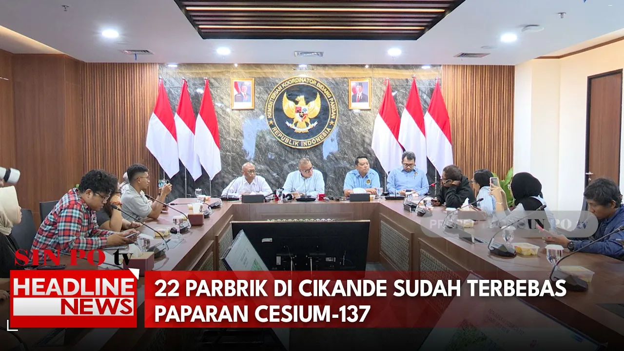 22 Pabrik di Cikande Sudah Terbebas Paparan Cesium-137