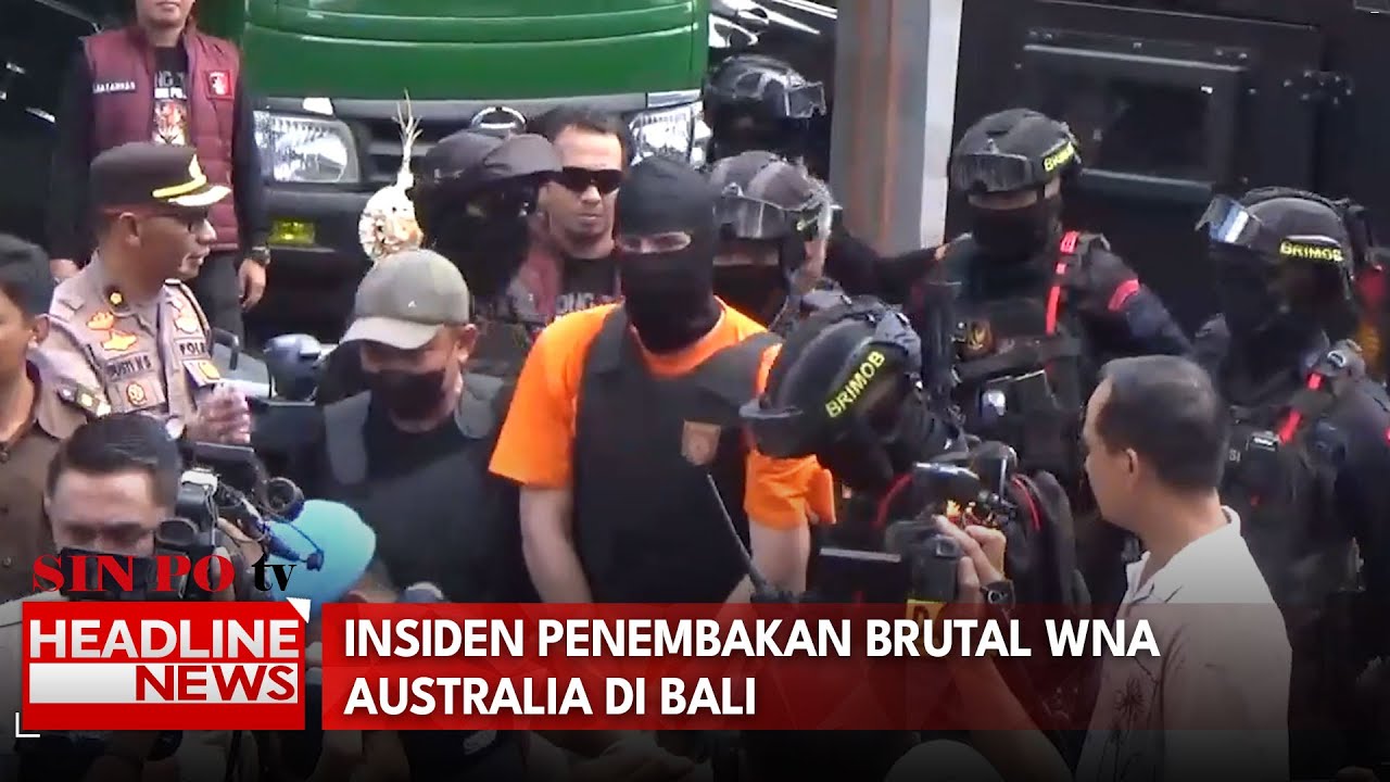 3 Berkas Perkara Penembakan WNA Australia Dilimpahkan ke Kejari Badung