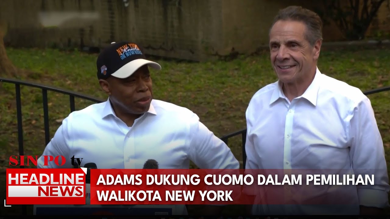 Adams Dukung Cuomo dalam Pemilihan Wali Kota New York