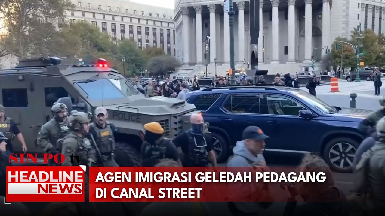 Agen Imigrasi Geledah Pedagang Di Canal Street