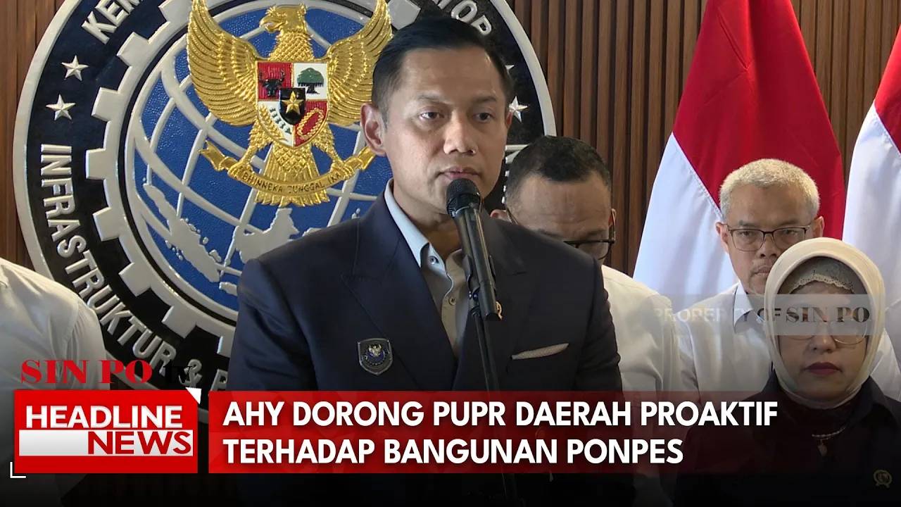 AHY Dorong PUPR Daerah Proaktif terhadap Bangunan Ponpes