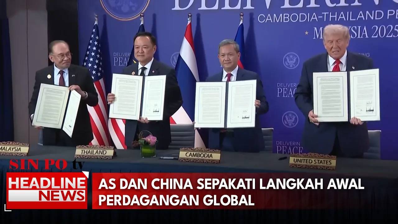 AS Dan China Sepakati Langkah Awal Perdagangan Global