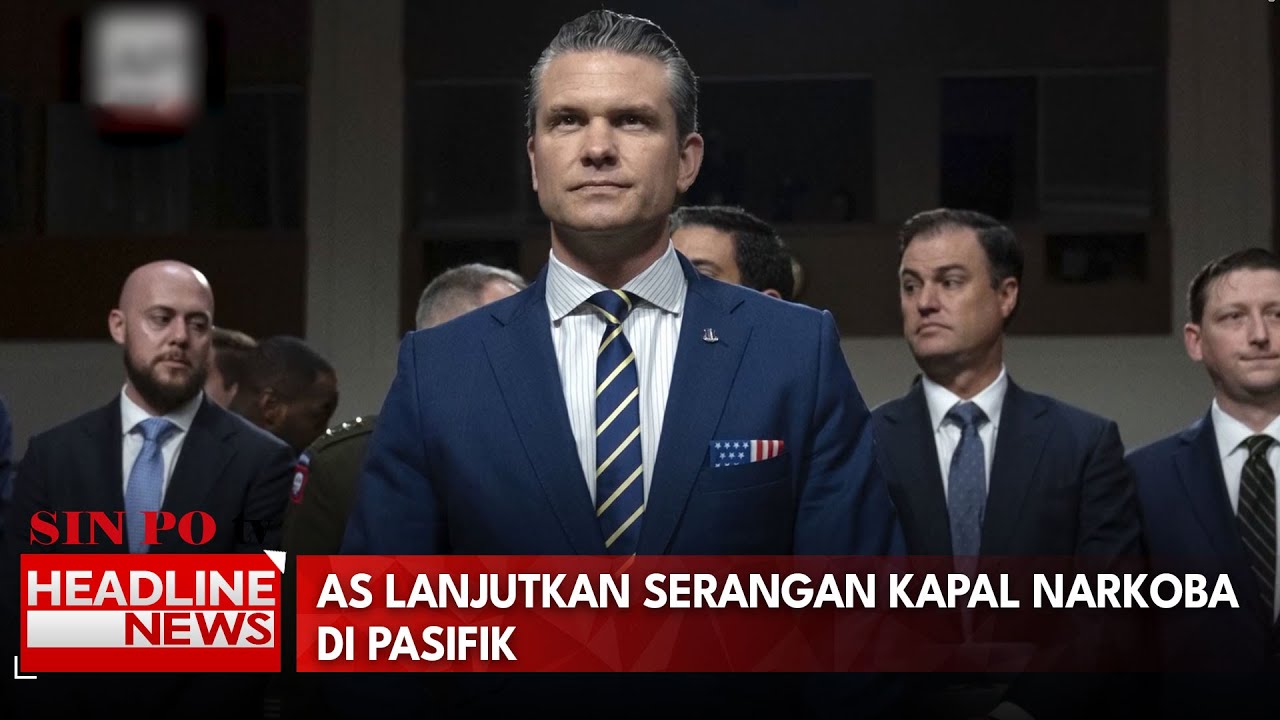 AS Lanjutkan Serangan Kapal Narkoba Di Pasifik