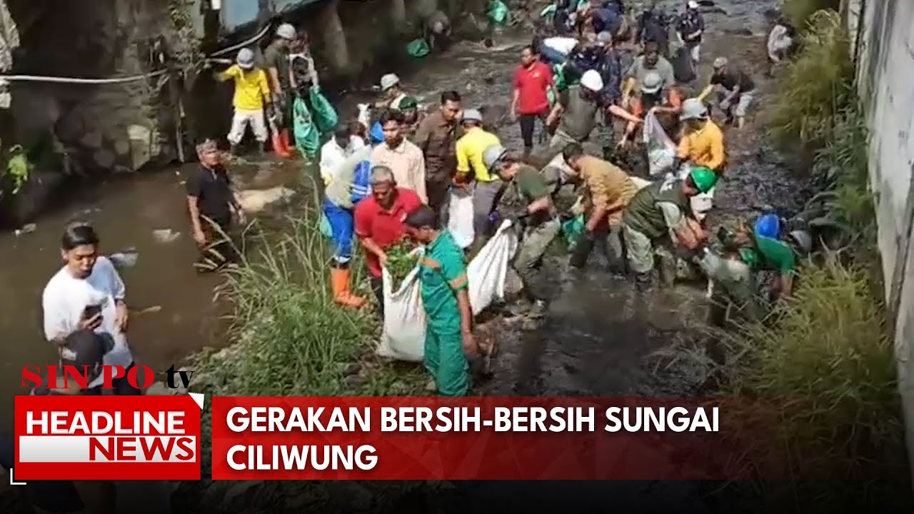 Atasi Pencemaran dan Mencegah Bencana, Menteri LH Ikut Turun Bersih-Bersih Sungai Ciliwung
