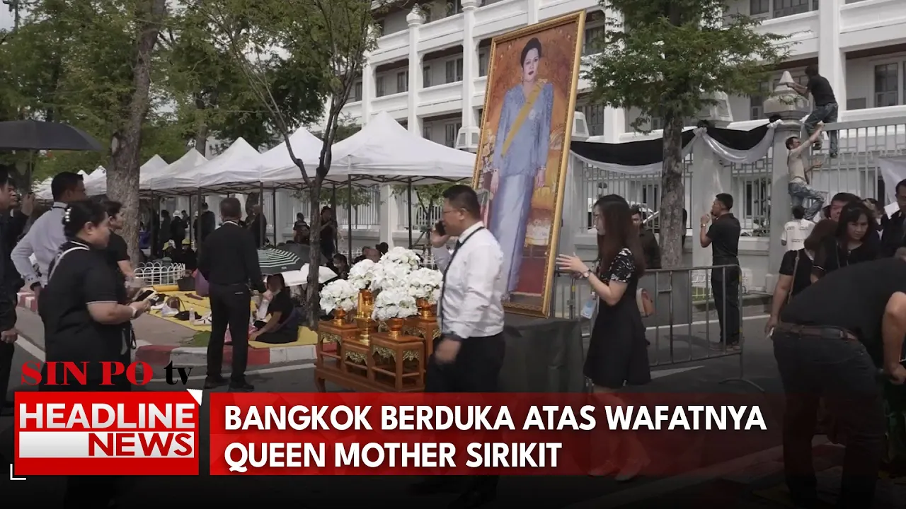 Bangkok Berduka atas Wafatnya Queen Mother Sirikit