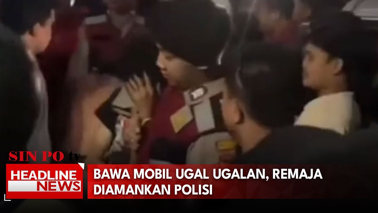 Bawa Mobil Ugal-ugalan, Remaja Diamankan Polisi