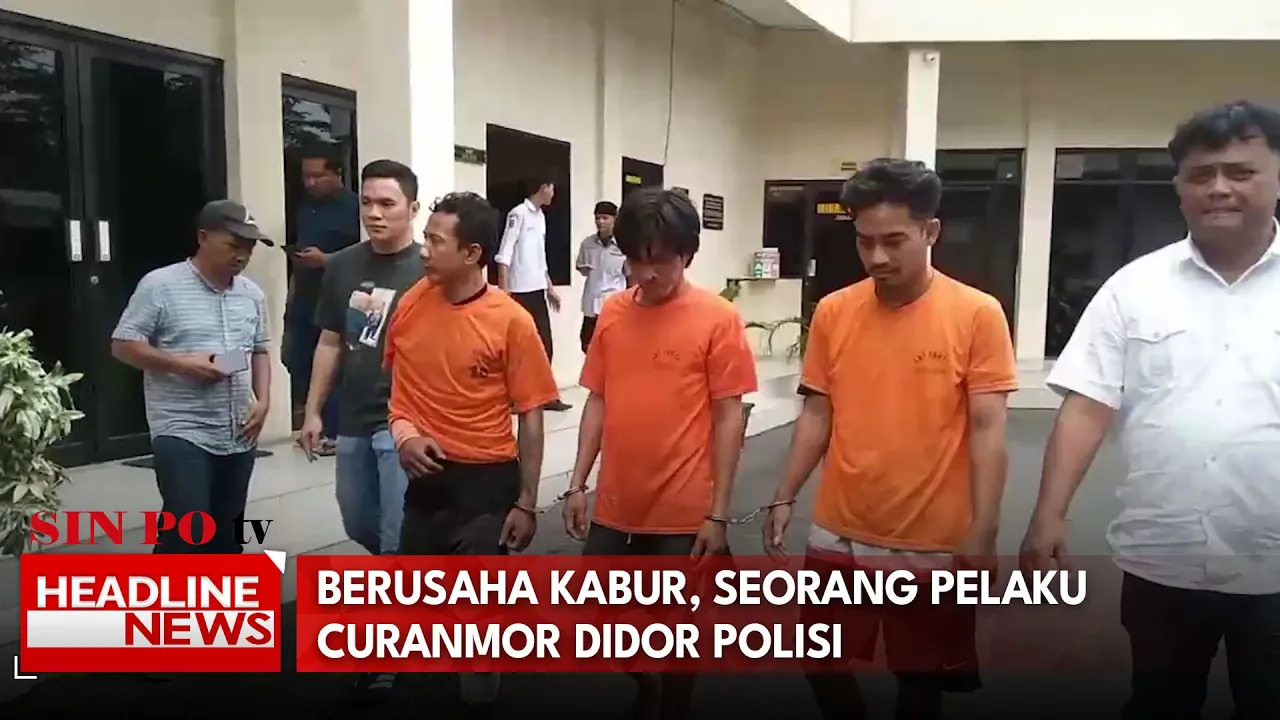Berusaha Kabur, Seorang Pelaku Curanmor Didor Polisi
