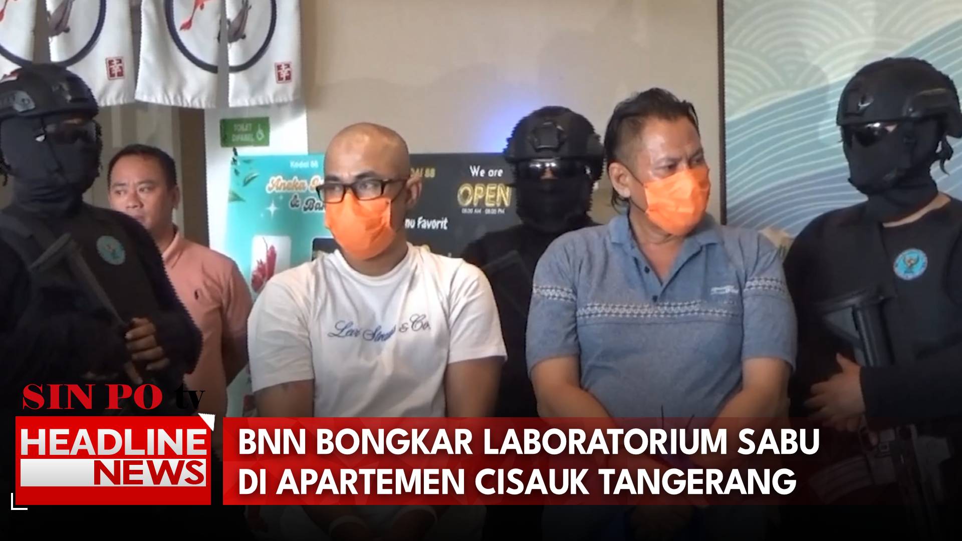 BNN Bongkar Laboratorium Sabu Di Apartemen Cisauk Tangerang
