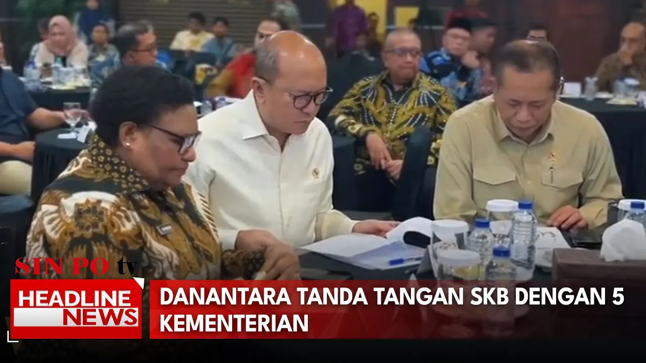 Danantara Tanda Tangan SKB Dengan 5 Kementerian