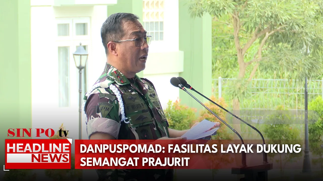 Danpuspomad: Fasilitas Layak Dukung Semangat Prajurit
