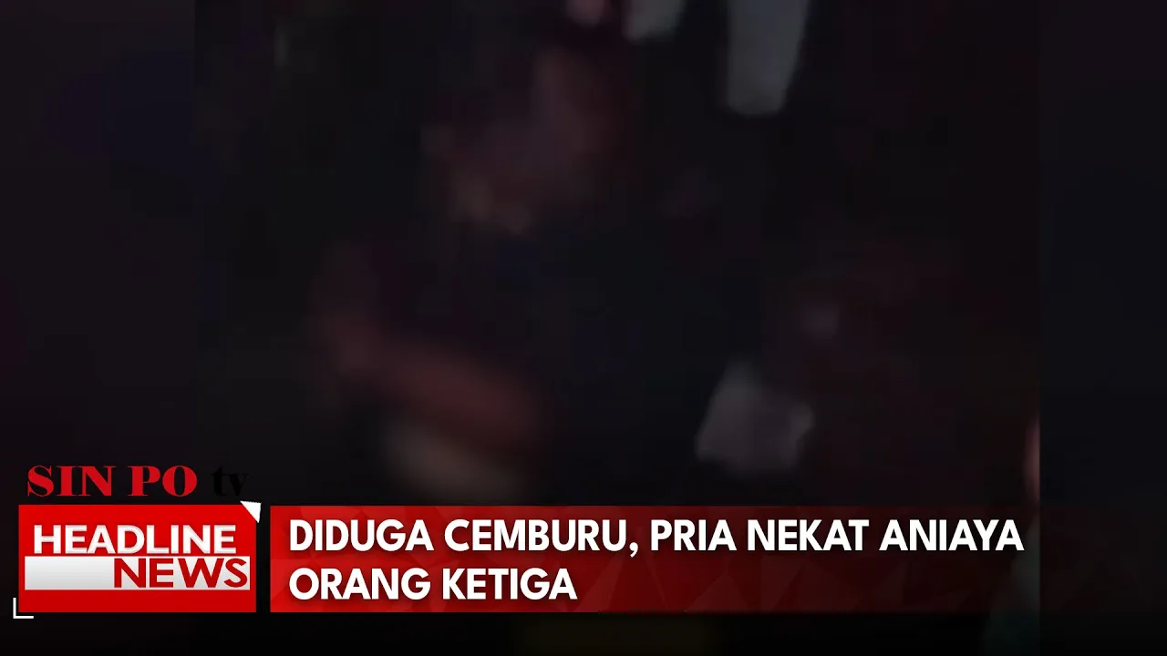 Diduga Cemburu, Pria Nekat Aniaya Orang Ketiga