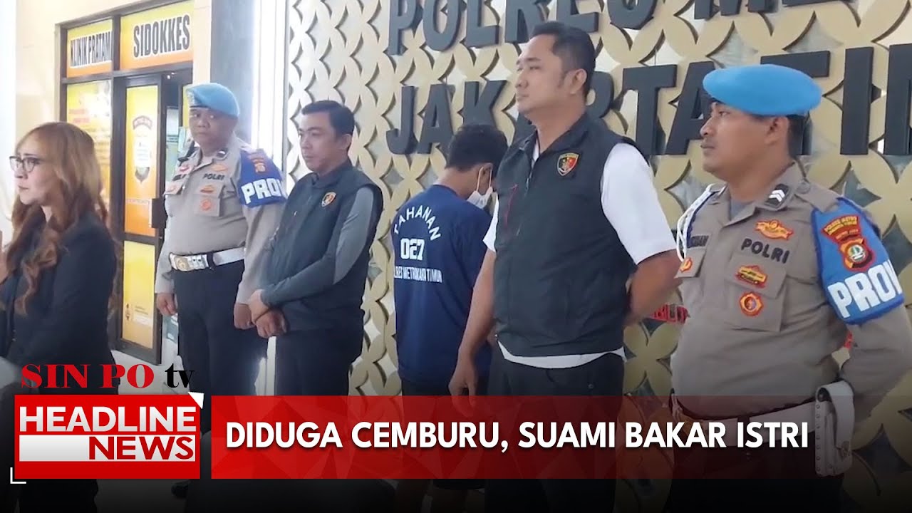 Diduga Cemburu, Suami Bakar Istri