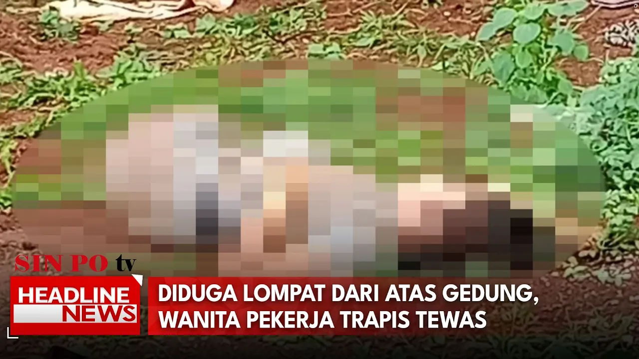 Diduga Lompat Dari Atas Gedung, Wanita Pekerja Trapis Tewas