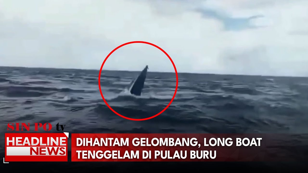 Dihantam Gelombang, Long Boat Tenggelam Di Pulau Buru