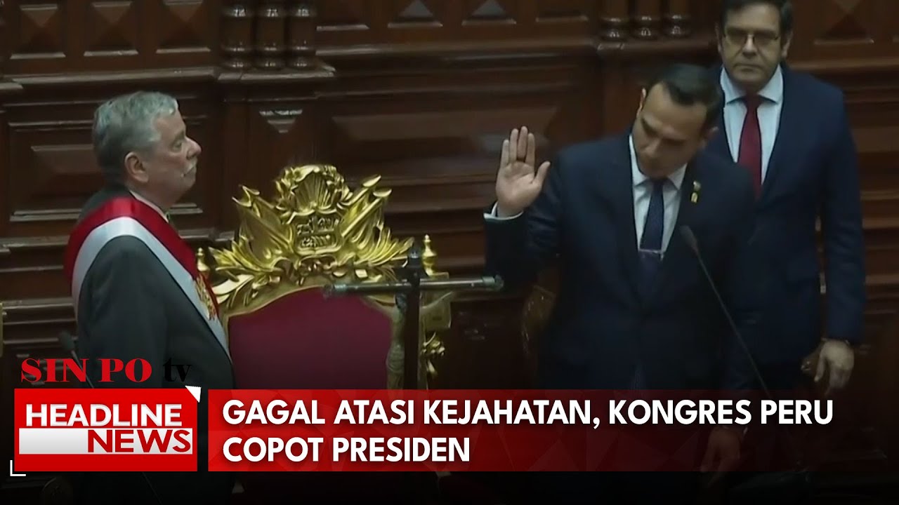 Gagal Atasi Kejahatan, Kongres Peru Copot Presiden