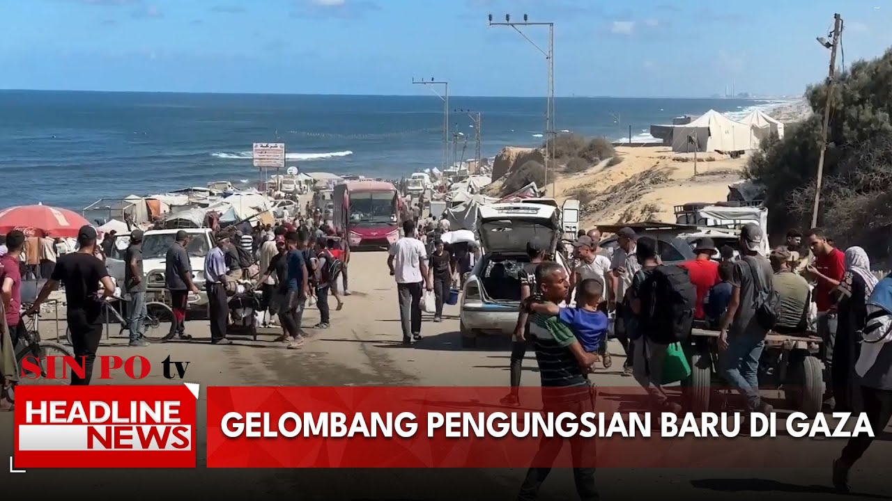 Gelombang Pengungsian Baru Di Gaza