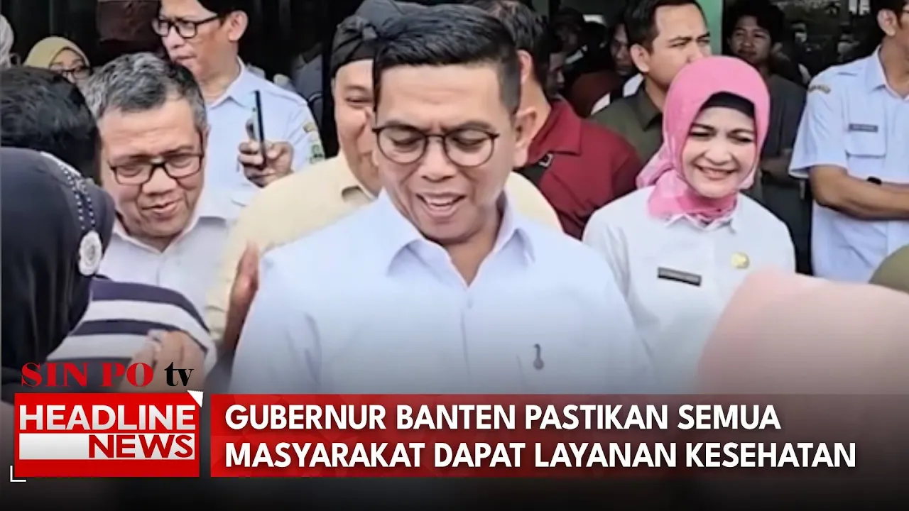 Gubernur Banten Pastikan Semua Masyarakat Dapat Layanan Kesehatan