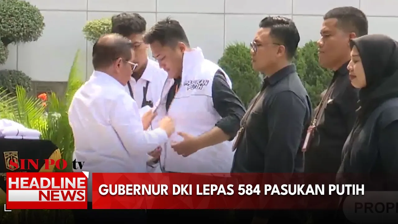 Gubernur DKI Lepas 584 Pasukan Putih