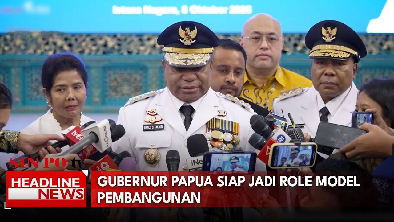 Gubernur Papua Siap Jadi Role Model Pembangunan