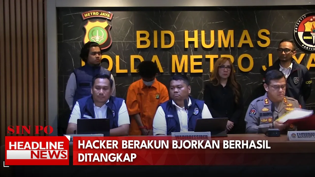 Hacker Berakun Bjorka Ditangkap Polda Metro Jaya