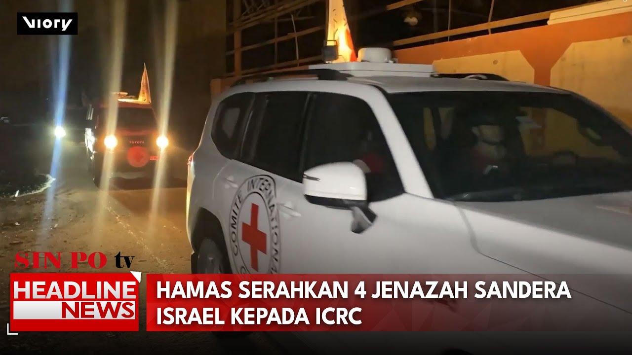 Hamas Serahkan 4 Jenazah Sandera Israel kepada ICRC