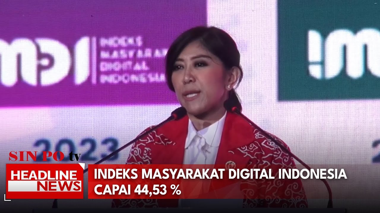 Indeks Masyarakat Digital Indonesia Capai 44,53 %
