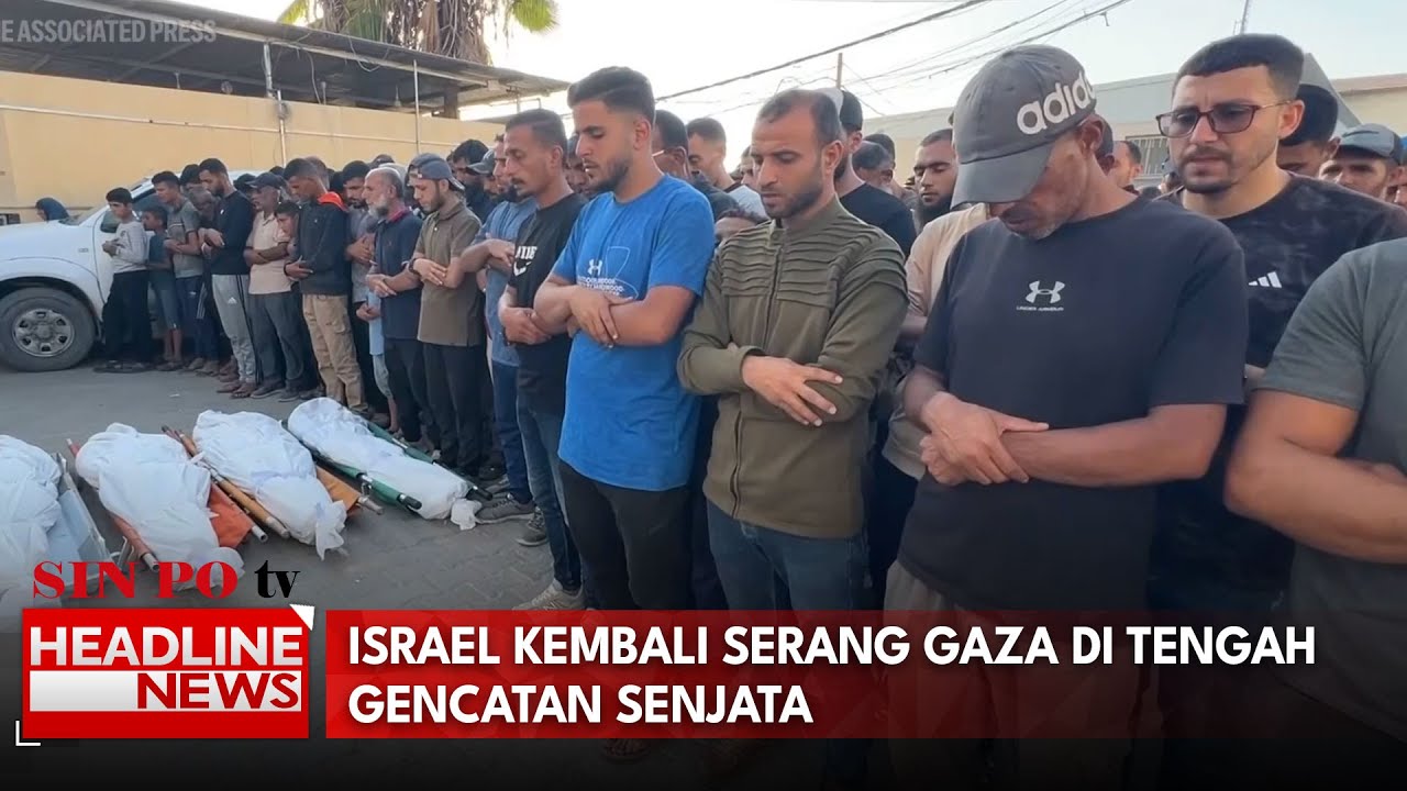 Israel Kembali Serang Gaza Di Tengah Gencatan Senjata