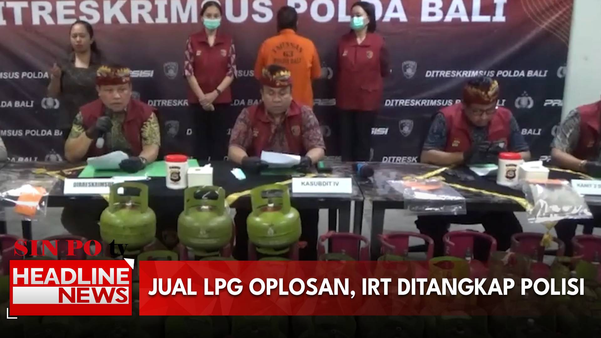 Jual LPG Oplosan, IRT Ditangkap Polisi