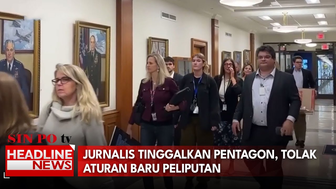 Jurnalis Tinggalkan Pentagon, Tolak Aturan Baru Peliputan