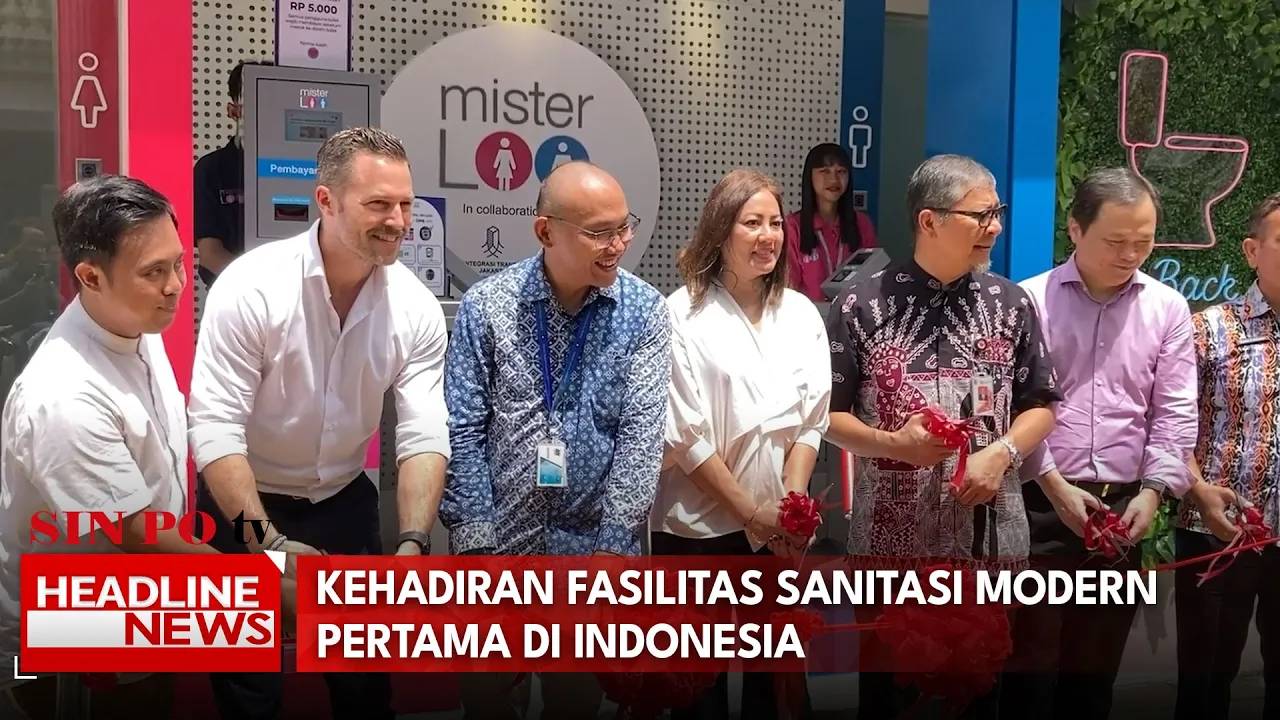 Kehadiran Fasilitas Sanitasi Modern Pertama di Indonesia