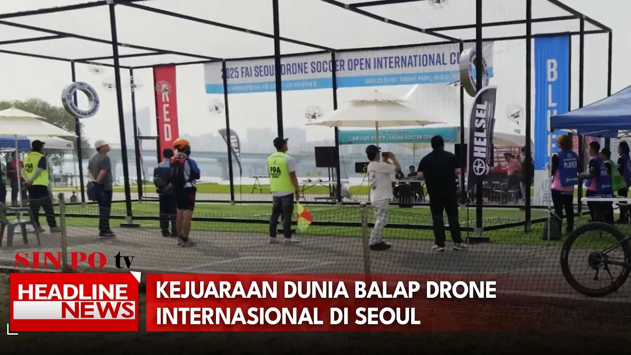 Kejuaraan Dunia Balap Drone Internasional Di Seoul