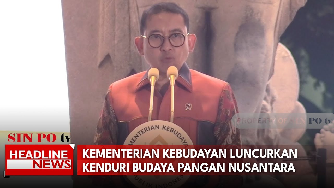 Kementerian Kebudayan Luncurkan Kenduri Budaya Pangan Nusantara