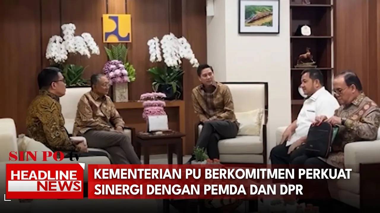 Kementerian PU Berkomitmen Perkuat Sinergi dengan Pemda dan DPR