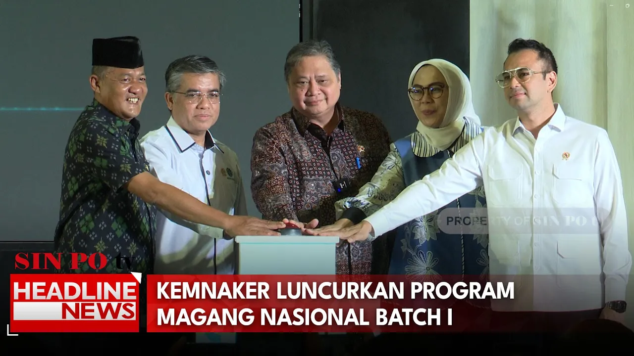 Kemnaker Luncurkan Program Magang Nasional Batch I