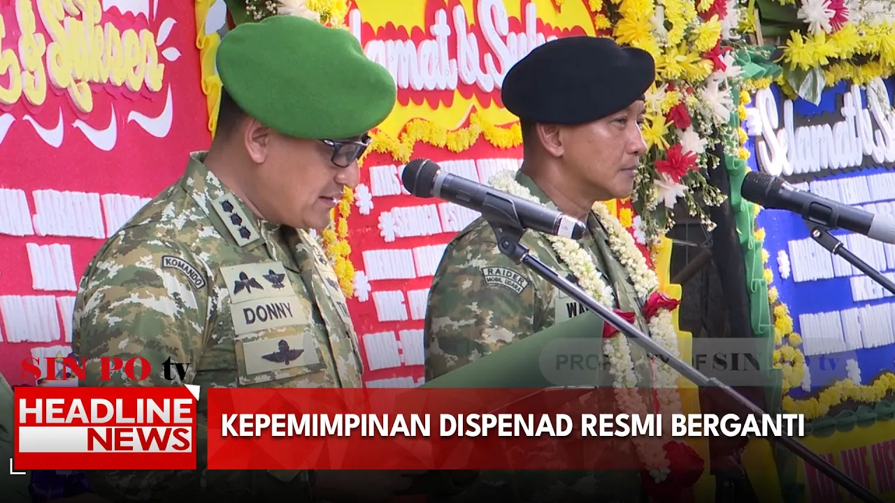Kepemimpinan Dispenad Resmi Berganti
