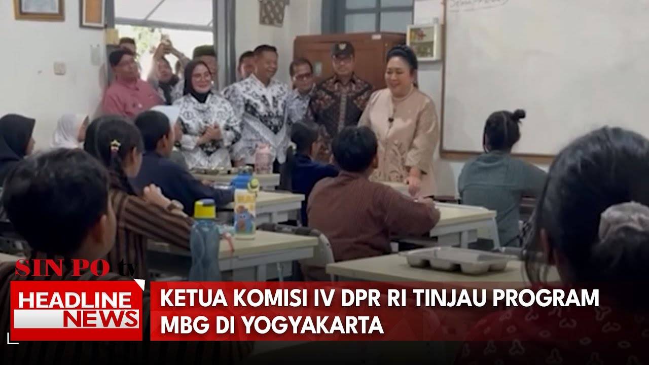 Ketua Komisi IV DPR RI Tinjau Program MBG Di Yogyakarta