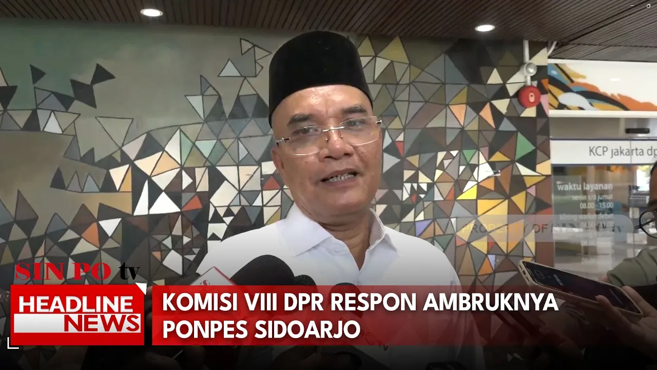 Komisi VIII DPR Respon Ambruknya Ponpes Sidoarjo