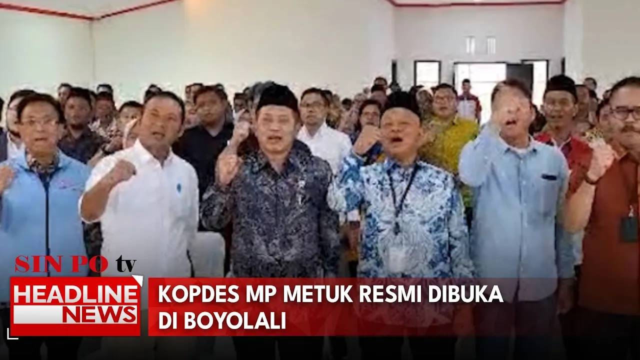 Kopdes MP Metuk Resmi Dibuka di Boyolali