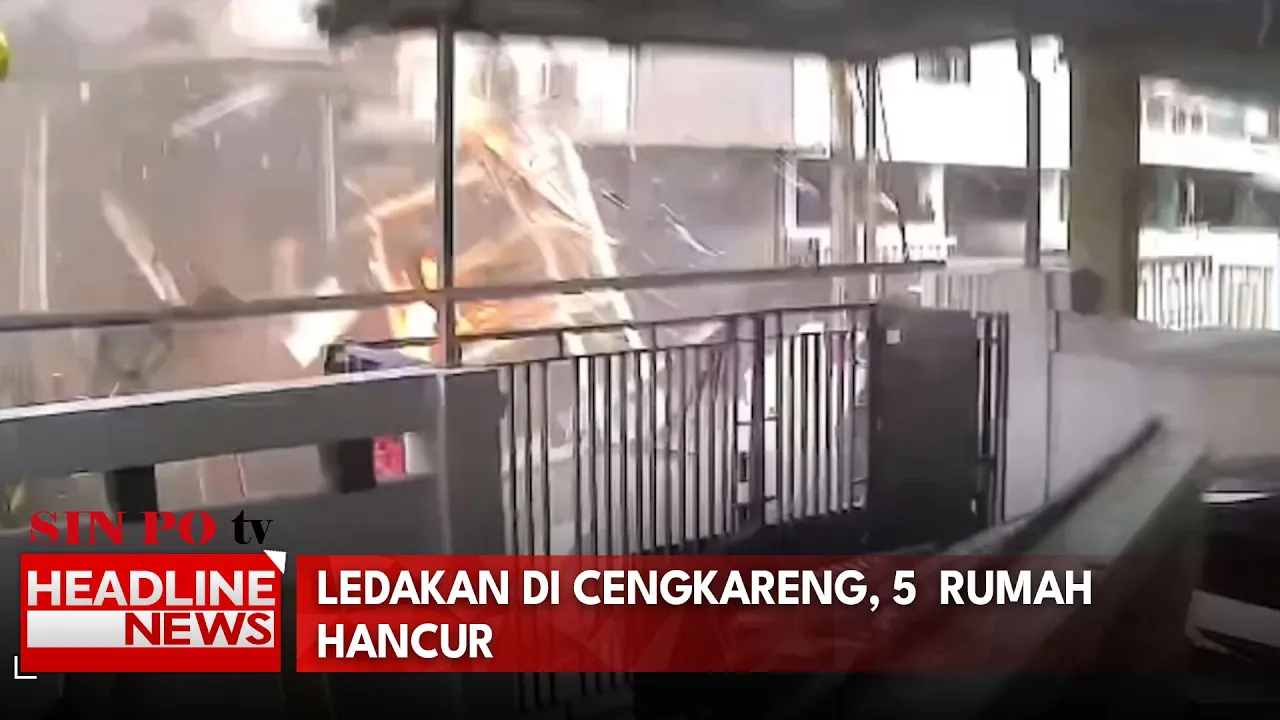 Ledakan Di Cengkareng, 5 Rumah Hancur