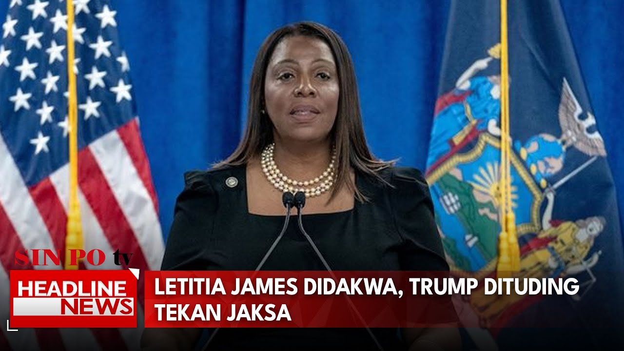 Letitia James Didakwa, Trump Dituding Tekan Jaksa